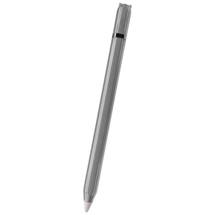 Funda protectora de silicona TPU transparente con diseño de gatito para lápiz óptico, For Apple Pencil 2 / Pro