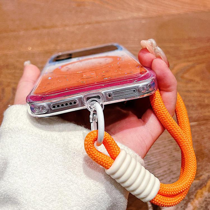 Funda magnética para teléfono con orificios precisos, resistente a los golpes y fabricada con resina epoxi degradada, con cordón., For Xiaomi 17 Pro Max, For Xiaomi 17 Pro