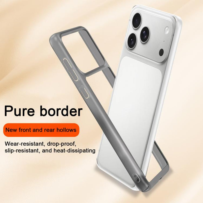 Funda para teléfono de PC con marco delgado y esmerilado para disipación de calor y resistente a los golpes., For iPhone 17 Pro Max, For iPhone 17 Pro, For iPhone Air, For iPhone 16 Pro Max, For iPhone 16 Pro, For iPhone 16 Plus, For iPhone 16         ...