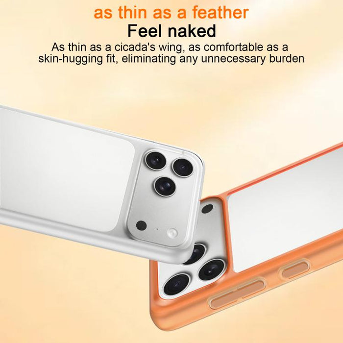 Funda para teléfono de PC con marco delgado y esmerilado para disipación de calor y resistente a los golpes., For iPhone 17 Pro Max, For iPhone 17 Pro, For iPhone Air, For iPhone 16 Pro Max, For iPhone 16 Pro, For iPhone 16 Plus, For iPhone 16         ...