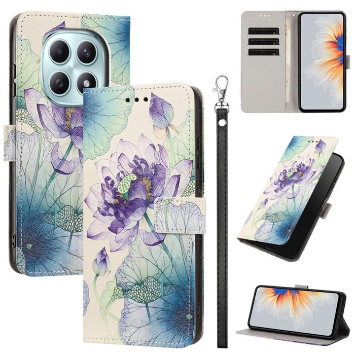 Funda para teléfono de piel vegana con estampado pintado y correa., For Redmi 15a 5G Global, For Redmi A7 Pro 4G 171mm Global, For Redmi Turbo 5 Max 5G, For Redmi Turbo 5 5G/Poco X8 Pro 5G, For Redmi Note 15 Pro+ 5G Global 163.3mm                      ...