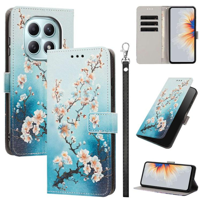 Funda para teléfono de piel vegana con estampado pintado y correa., For Redmi 15a 5G Global, For Redmi A7 Pro 4G 171mm Global, For Redmi Turbo 5 Max 5G, For Redmi Turbo 5 5G/Poco X8 Pro 5G, For Redmi Note 15 Pro+ 5G Global 163.3mm                      ...