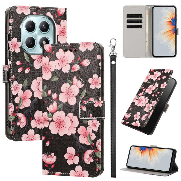 Funda para teléfono de piel vegana con estampado pintado y correa., For Redmi 15a 5G Global, For Redmi A7 Pro 4G 171mm Global, For Redmi Turbo 5 Max 5G, For Redmi Turbo 5 5G/Poco X8 Pro 5G, For Redmi Note 15 Pro+ 5G Global 163.3mm                      ...