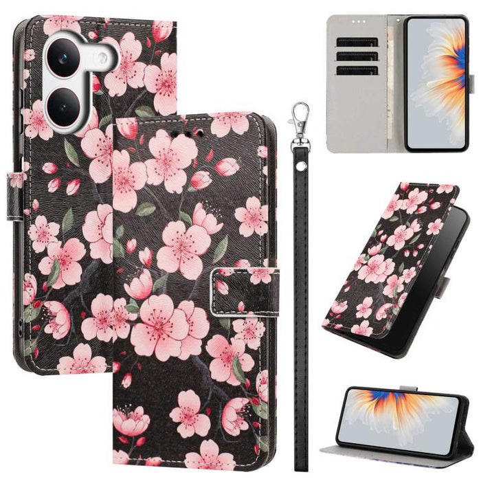 Funda para teléfono de piel vegana con estampado pintado y correa., For Redmi 15a 5G Global, For Redmi A7 Pro 4G 171mm Global, For Redmi Turbo 5 Max 5G, For Redmi Turbo 5 5G/Poco X8 Pro 5G, For Redmi Note 15 Pro+ 5G Global 163.3mm                      ...