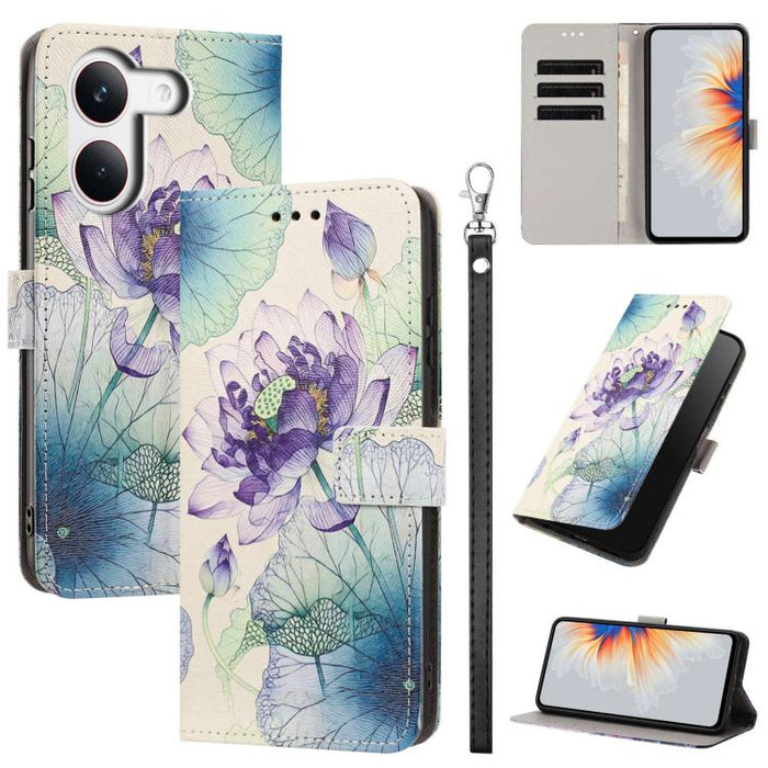 Funda para teléfono de piel vegana con estampado pintado y correa., For Redmi 15a 5G Global, For Redmi A7 Pro 4G 171mm Global, For Redmi Turbo 5 Max 5G, For Redmi Turbo 5 5G/Poco X8 Pro 5G, For Redmi Note 15 Pro+ 5G Global 163.3mm                      ...