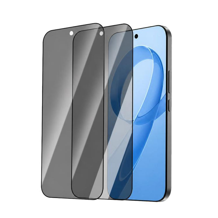 Juego de 2 protectores de pantalla de vidrio templado LeReach CF Series Full Screen Version HD Privacy Phone, For Xiaomi Poco F8 Ultra 5G, For Xiaomi 15T 5G / 15T Pro 5G