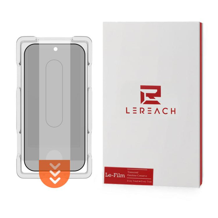 Protector de pantalla de vidrio templado LeReach CF Series Full Screen Version HD Privacy Phone, For iPhone 17 Pro Max