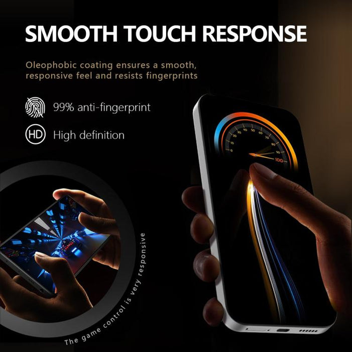 Protector de pantalla de vidrio templado LeReach CF Series Full Screen Version HD Privacy Phone, For iPhone 17 Pro Max