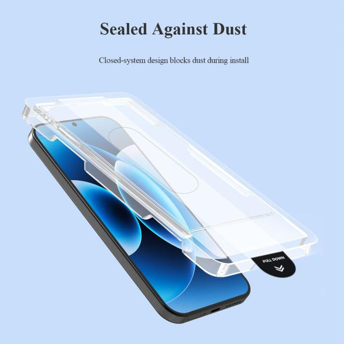 Juego de 2 protectores de pantalla de vidrio templado para teléfono LeReach CF Series PureTab Versión HD, For  Xiaomi 17 Pro Max