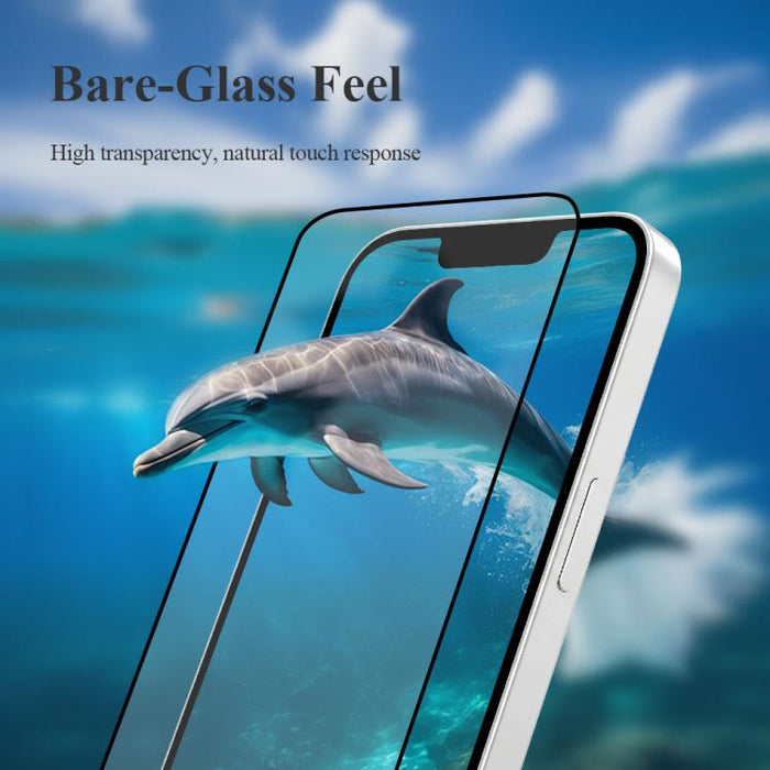 Protector de pantalla de vidrio templado para teléfono LeReach CF Series PureTab Versión HD, For iPhone 17e / 16e / 13 / 13 Pro / 14, For iPhone 17 Pro Max, For iPhone 16 Pro Max