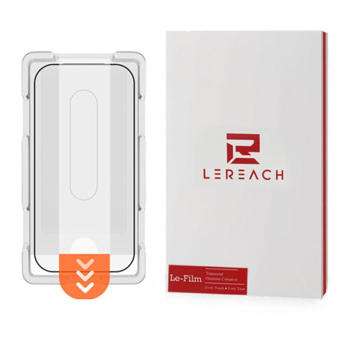 Protector de pantalla de vidrio templado para teléfono LeReach CF Series PureTab Versión HD, For iPhone 17e / 16e / 13 / 13 Pro / 14, For iPhone 17 Pro Max, For iPhone 16 Pro Max
