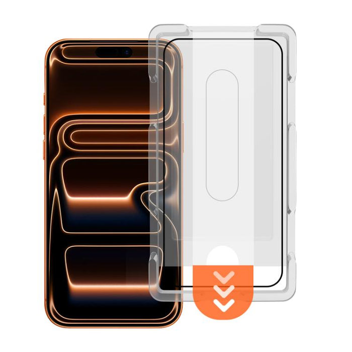 Protector de pantalla de vidrio templado para teléfono LeReach CF Series PureTab Versión HD, For iPhone 17e / 16e / 13 / 13 Pro / 14, For iPhone 17 Pro Max, For iPhone 16 Pro Max