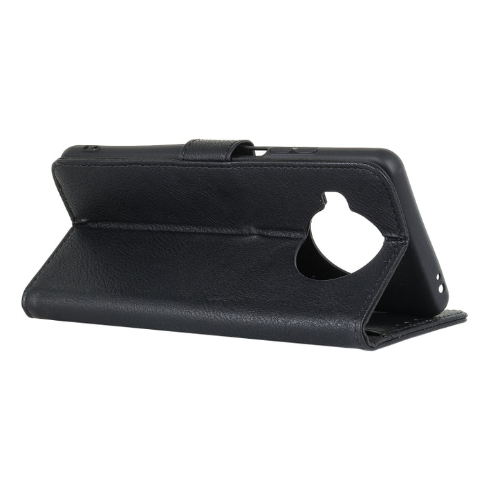 KHAZNEH Estuche de cuero con tapa horizontal con textura de piel de vaca con soporte y ranuras para tarjetas y billetera, For Xiaomi Mi 10T Lite, For vivo S7 / V20 Pro, For vivo Y73s, For Nokia 2.4