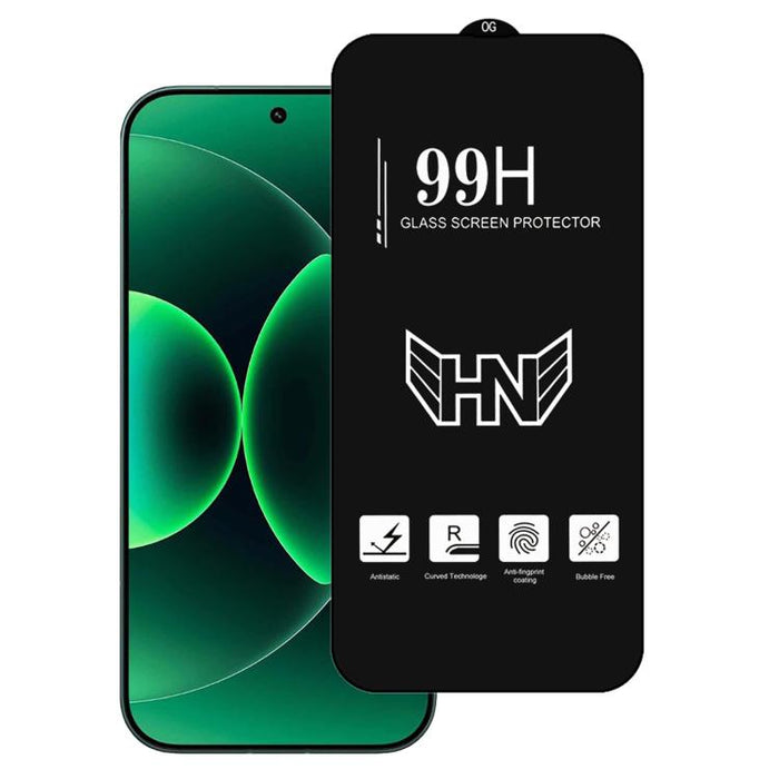 Protector de pantalla de vidrio templado de aluminio de 0,18 mm de altura con gran arco y pantalla completa, compatible con desbloqueo por huella dactilar., For Xiaomi 17 Max 5G, For Redmi K90 Max 5G