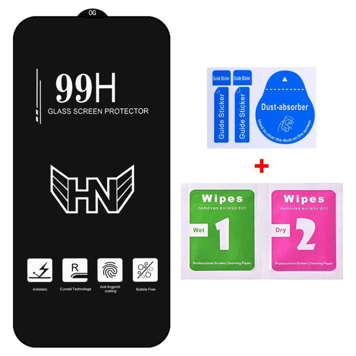 25 láminas de vidrio templado de aluminio de 0,18 mm de altura con gran arco y pantalla completa, compatibles con desbloqueo por huella dactilar., For Xiaomi 17 Max 5G, For Redmi K90 Max 5G