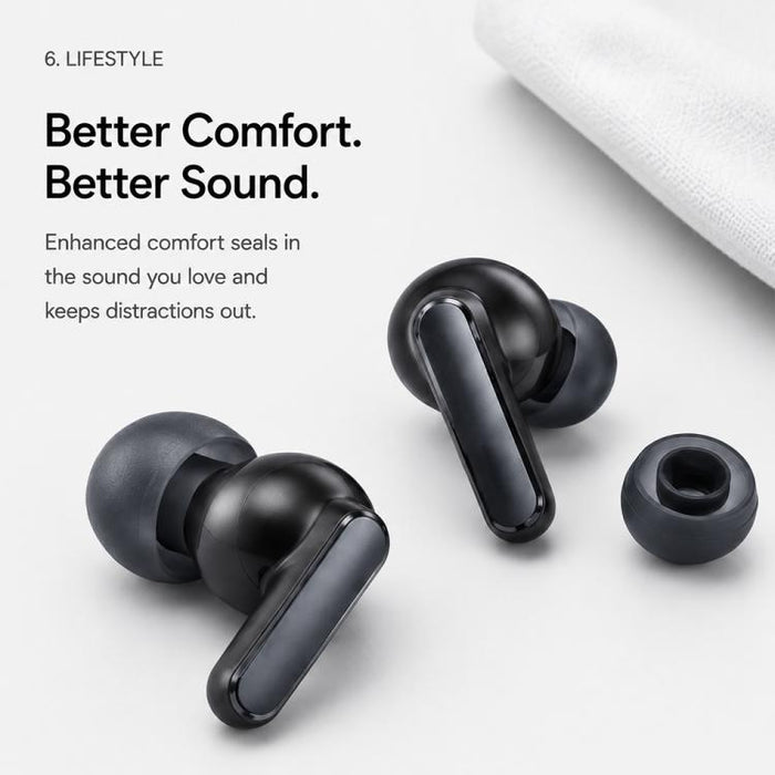 Kit de 3 pares de almohadillas de silicona de repuesto XDcase, tamaños S/M/L, cepillo de limpieza de color aleatorio, For JBL Live Pro 2