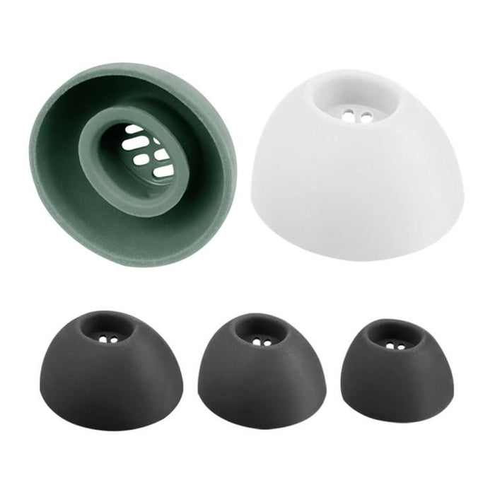 Kit de 3 pares de almohadillas de silicona de repuesto XDcase, tamaños S/M/L, cepillo de limpieza de color aleatorio, For OnePlus Buds Pro 3 / Pro 2 / Pro