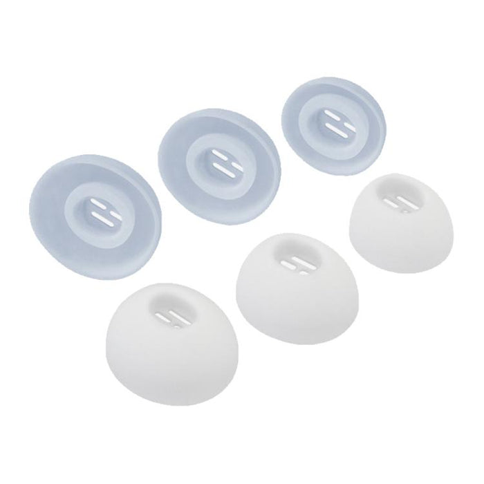 Kit de 3 pares de almohadillas de silicona de repuesto XDcase, tamaños S/M/L, cepillo de limpieza de color aleatorio, For OPPO Enco Free4 / Free3 / Free2, For OPPO Enco Air4 Pro / Air3 Pro / Air2 Pro