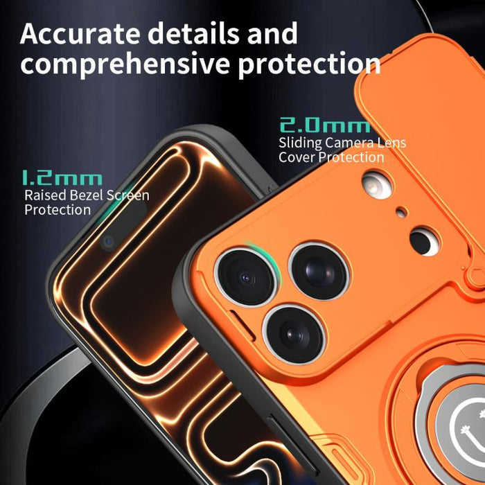 Funda magnética deslizante para teléfono Camshield, For iPhone 17 Pro Max, For iPhone 17 Pro, For iPhone 17, For iPhone 16 Pro Max, For iPhone 16 Pro, For iPhone 15 Pro Max, For iPhone 15 Pro, For iPhone 15