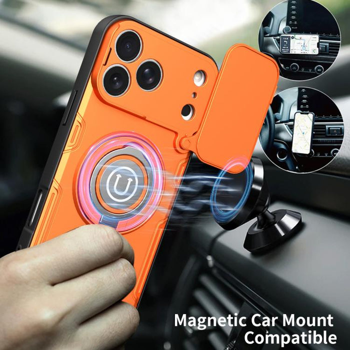 Funda magnética deslizante para teléfono Camshield, For iPhone 17 Pro Max, For iPhone 17 Pro, For iPhone 17, For iPhone 16 Pro Max, For iPhone 16 Pro, For iPhone 15 Pro Max, For iPhone 15 Pro, For iPhone 15