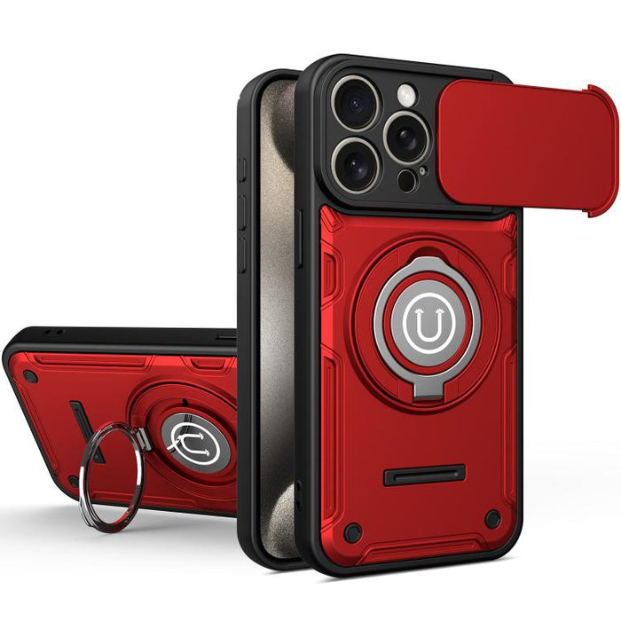 Funda magnética deslizante para teléfono Camshield, For iPhone 17 Pro Max, For iPhone 17 Pro, For iPhone 17, For iPhone 16 Pro Max, For iPhone 16 Pro, For iPhone 15 Pro Max, For iPhone 15 Pro, For iPhone 15