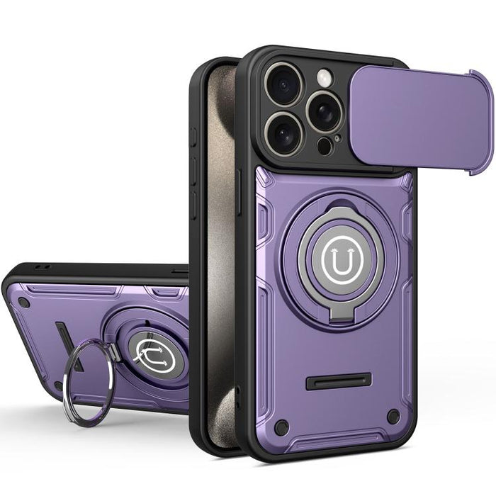 Funda magnética deslizante para teléfono Camshield, For iPhone 17 Pro Max, For iPhone 17 Pro, For iPhone 17, For iPhone 16 Pro Max, For iPhone 16 Pro, For iPhone 15 Pro Max, For iPhone 15 Pro, For iPhone 15