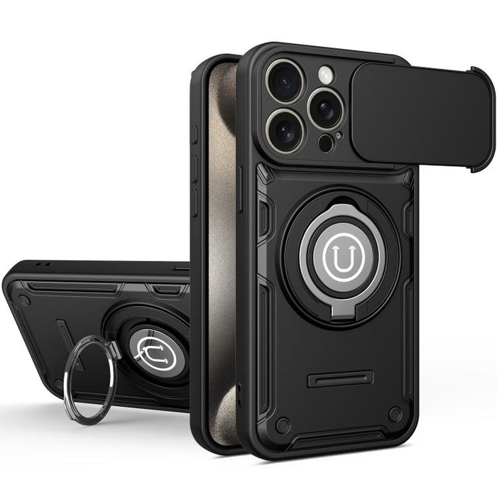 Funda magnética deslizante para teléfono Camshield, For iPhone 17 Pro Max, For iPhone 17 Pro, For iPhone 17, For iPhone 16 Pro Max, For iPhone 16 Pro, For iPhone 15 Pro Max, For iPhone 15 Pro, For iPhone 15