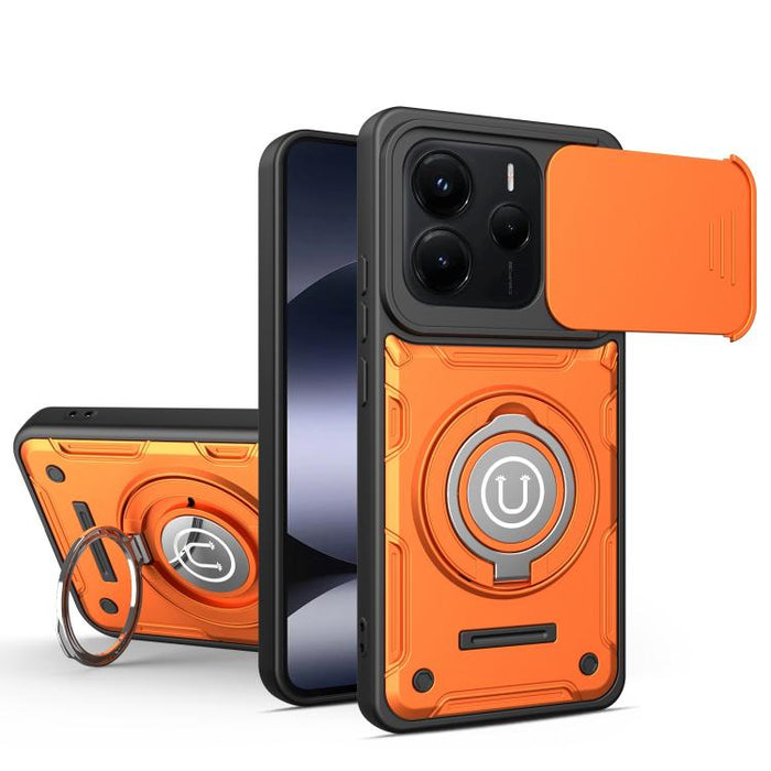 Funda magnética deslizante para teléfono Camshield, For Redmi Turbo 5 / Xiaomi Poco X8 Pro 5G, For Redmi Note 15 4G Global 164mm, For Redmi Note 15 Pro 4G Global 163.2mm, For Redmi Note 15 Pro+ 5G Global 163.3mm, For Redmi Note 15 Pro 5G Global 163.6mm...