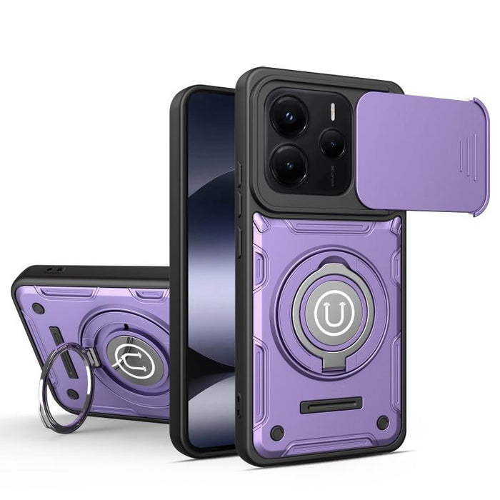 Funda magnética deslizante para teléfono Camshield, For Redmi Turbo 5 / Xiaomi Poco X8 Pro 5G, For Redmi Note 15 4G Global 164mm, For Redmi Note 15 Pro 4G Global 163.2mm, For Redmi Note 15 Pro+ 5G Global 163.3mm, For Redmi Note 15 Pro 5G Global 163.6mm...