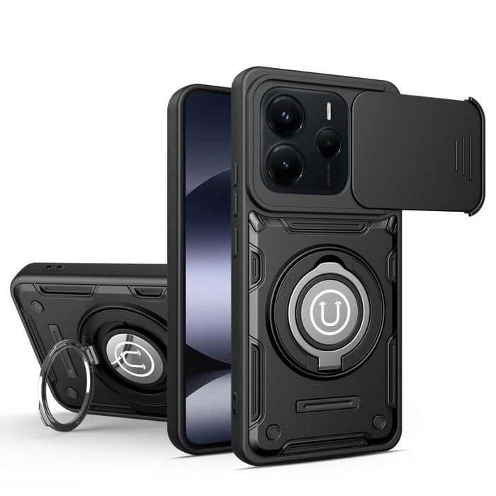 Funda magnética deslizante para teléfono Camshield, For Redmi Turbo 5 / Xiaomi Poco X8 Pro 5G, For Redmi Note 15 4G Global 164mm, For Redmi Note 15 Pro 4G Global 163.2mm, For Redmi Note 15 Pro+ 5G Global 163.3mm, For Redmi Note 15 Pro 5G Global 163.6mm...