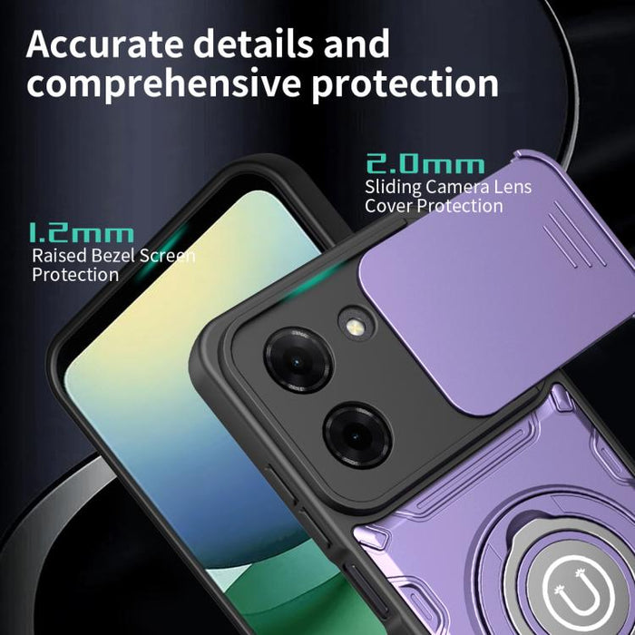 Funda magnética deslizante para teléfono Camshield, For Redmi Turbo 5 / Xiaomi Poco X8 Pro 5G, For Redmi Note 15 4G Global 164mm, For Redmi Note 15 Pro 4G Global 163.2mm, For Redmi Note 15 Pro+ 5G Global 163.3mm, For Redmi Note 15 Pro 5G Global 163.6mm...