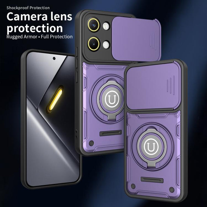 Funda magnética deslizante para teléfono Camshield, For Redmi Turbo 5 / Xiaomi Poco X8 Pro 5G, For Redmi Note 15 4G Global 164mm, For Redmi Note 15 Pro 4G Global 163.2mm, For Redmi Note 15 Pro+ 5G Global 163.3mm, For Redmi Note 15 Pro 5G Global 163.6mm...
