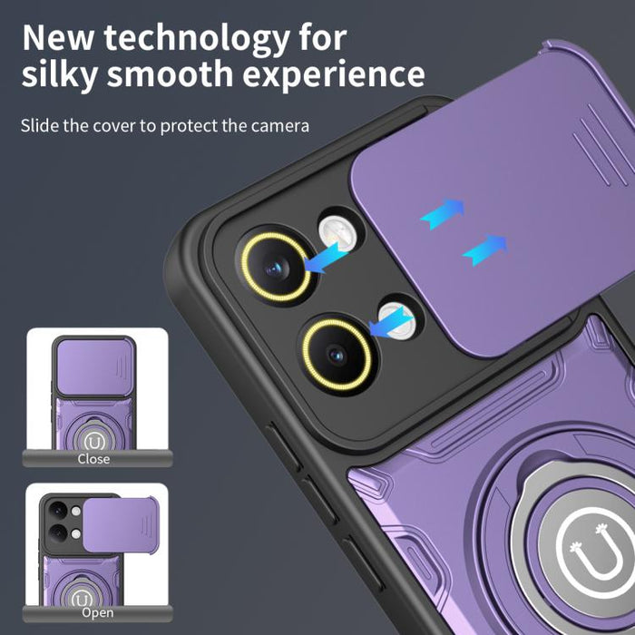 Funda magnética deslizante para teléfono Camshield, For Redmi Turbo 5 / Xiaomi Poco X8 Pro 5G, For Redmi Note 15 4G Global 164mm, For Redmi Note 15 Pro 4G Global 163.2mm, For Redmi Note 15 Pro+ 5G Global 163.3mm, For Redmi Note 15 Pro 5G Global 163.6mm...