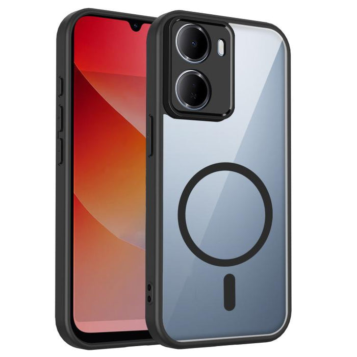 Funda magnética a prueba de golpes para teléfono, con acabado mate y tacto similar a la piel de policarbonato., For Redmi A7 Pro / Poco C85x, For Redmi 15a 5G, For Redmi Turbo 5 5G / Poco X8 Pro 5G, For Redmi Note 15 Pro+ 5G Global 163.3mm             ...