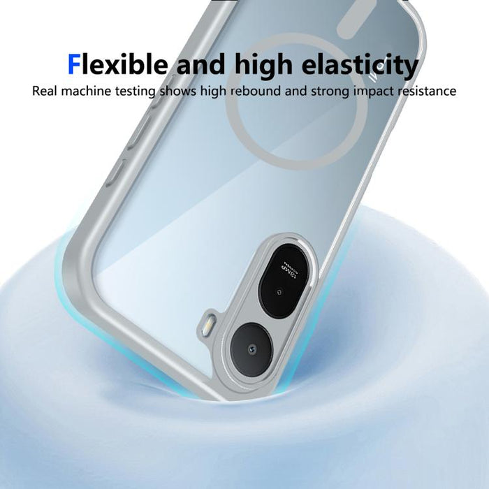 Funda magnética a prueba de golpes para teléfono, con acabado mate y tacto similar a la piel de policarbonato., For Redmi A7 Pro / Poco C85x, For Redmi 15a 5G, For Redmi Turbo 5 5G / Poco X8 Pro 5G, For Redmi Note 15 Pro+ 5G Global 163.3mm             ...