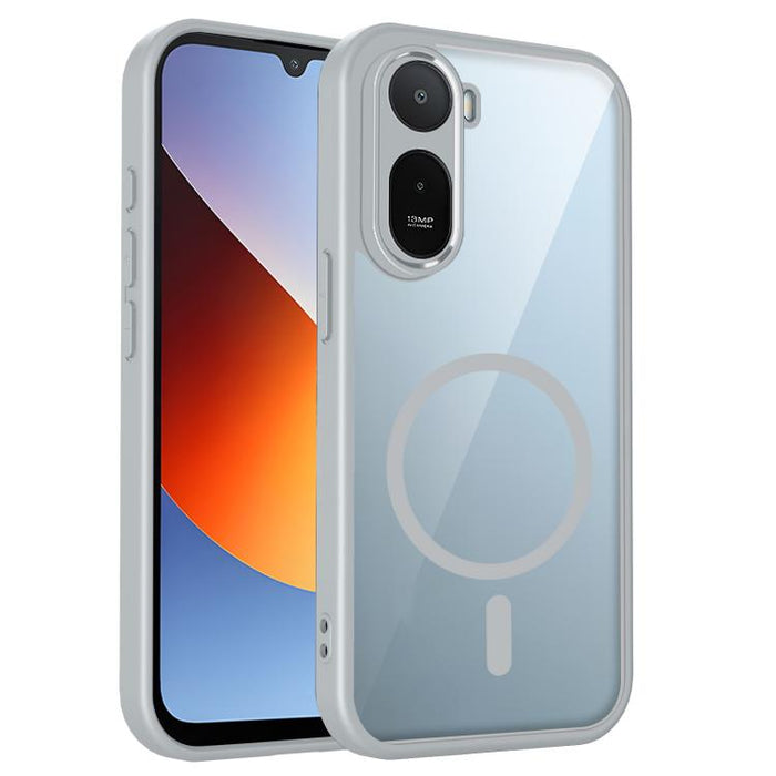 Funda magnética a prueba de golpes para teléfono, con acabado mate y tacto similar a la piel de policarbonato., For Redmi A7 Pro / Poco C85x, For Redmi 15a 5G, For Redmi Turbo 5 5G / Poco X8 Pro 5G, For Redmi Note 15 Pro+ 5G Global 163.3mm             ...