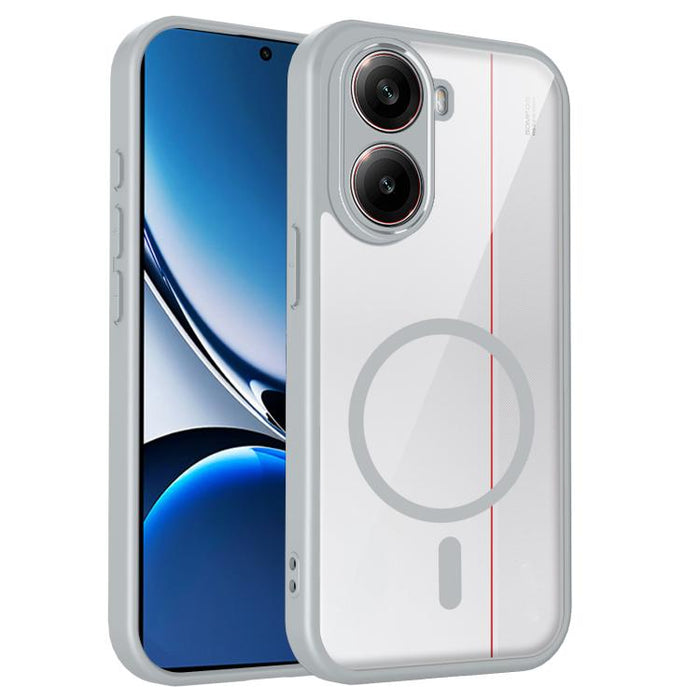Funda magnética a prueba de golpes para teléfono, con acabado mate y tacto similar a la piel de policarbonato., For Redmi A7 Pro / Poco C85x, For Redmi 15a 5G, For Redmi Turbo 5 5G / Poco X8 Pro 5G, For Redmi Note 15 Pro+ 5G Global 163.3mm             ...