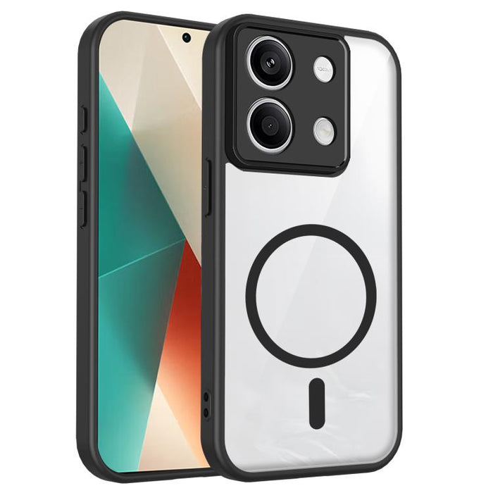 Funda magnética a prueba de golpes para teléfono, con acabado mate y tacto similar a la piel de policarbonato., For Redmi A7 Pro / Poco C85x, For Redmi 15a 5G, For Redmi Turbo 5 5G / Poco X8 Pro 5G, For Redmi Note 15 Pro+ 5G Global 163.3mm             ...
