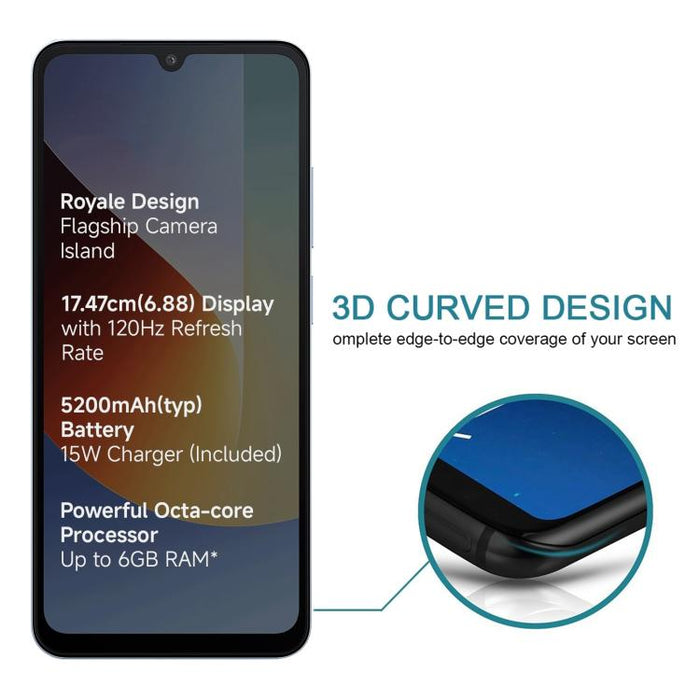 25 láminas de protección de pantalla de vidrio templado con serigrafía anti-espía de cobertura total, For Redmi 17C 4G, For Xiaomi Poco C81x 4G