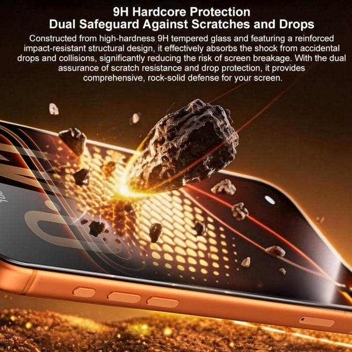 WK WTP-137 10 unidades de lámina de vidrio templado HD curva 6D a prueba de polvo, For iPhone 17e / 16e / 14 / 13 Pro, For iPhone 17 Pro Max, For iPhone 17 Pro, For iPhone 17 / 16 Pro, For iPhone Air, For iPhone 16 Pro Max, For iPhone 16 Plus / 15 Plus...