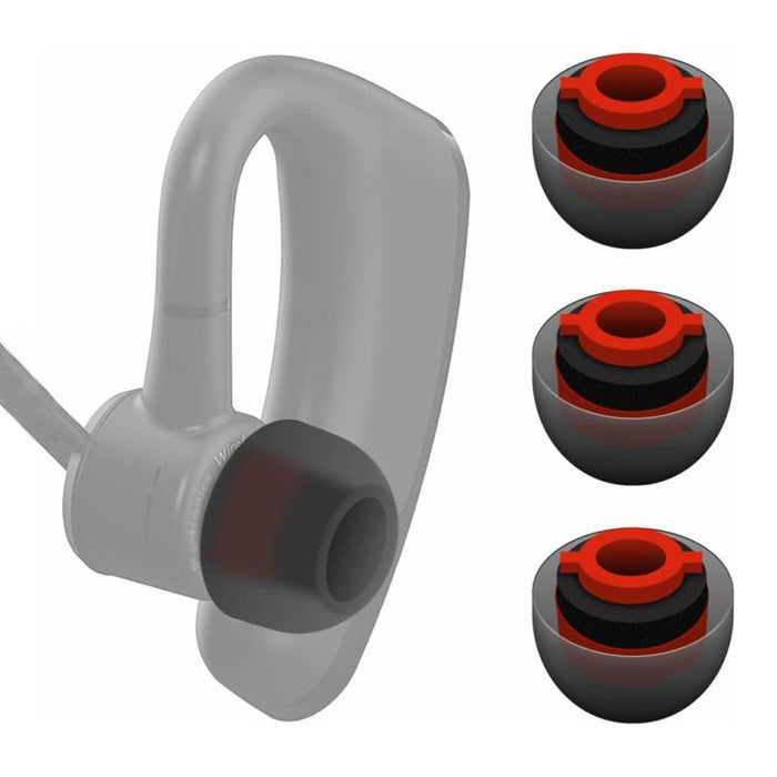 Kit de 4 almohadillas de silicona de repuesto para auriculares XDcase, tamaños S/M/M/L, 4PCS S/M/M/L Size