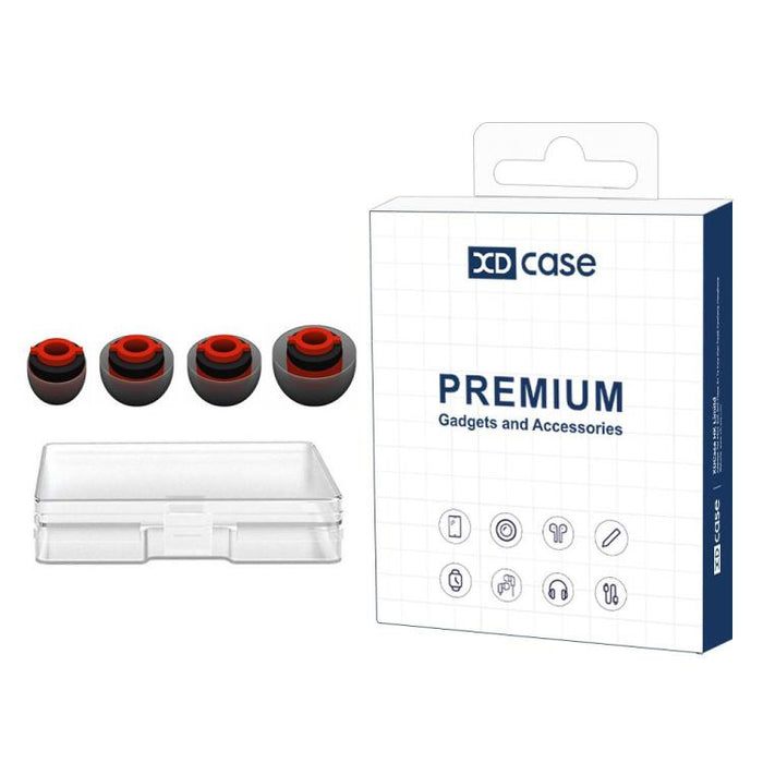 Kit de 4 almohadillas de silicona de repuesto para auriculares XDcase, tamaños S/M/M/L, 4PCS S/M/M/L Size