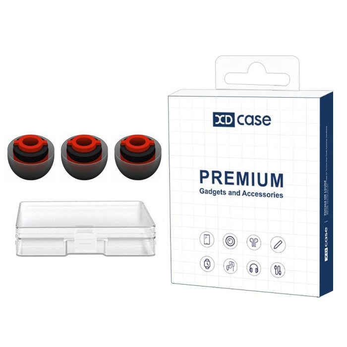 Kit de 3 almohadillas de silicona de repuesto para auriculares XDcase, tamaño M, 3PCS M-Size