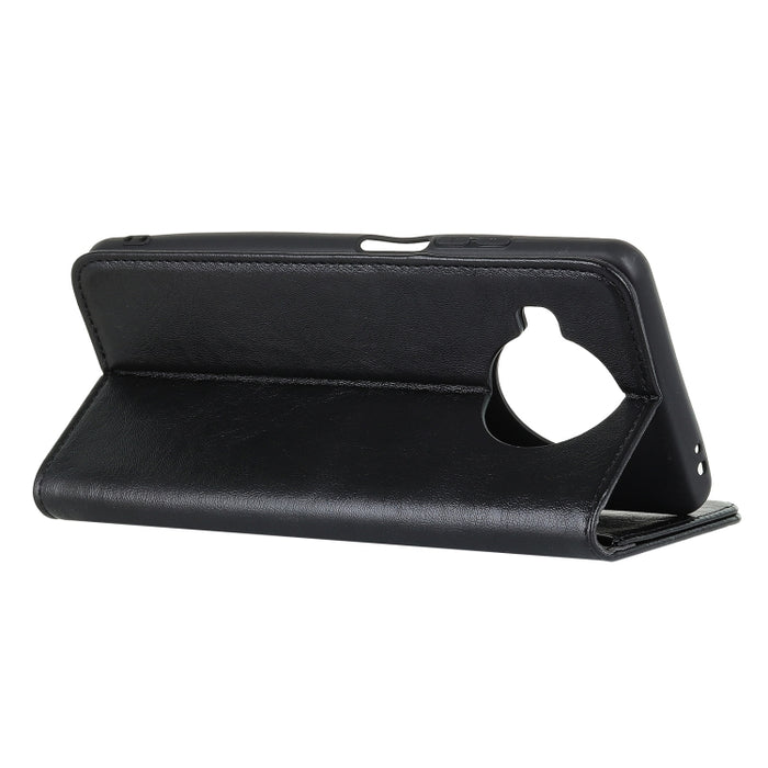 Estuche de cuero con tapa horizontal con textura de caballo loco magnético con soporte y ranuras para tarjetas y billetera, For vivo S7 / V20 Pro, For vivo Y73s, For Xiaomi Mi 10T Lite, For Huawei Y9a
