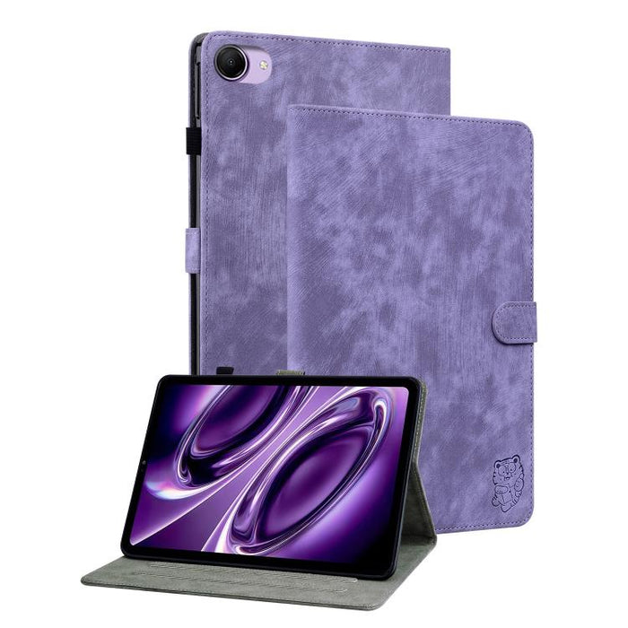 Funda para tablet de piel con estampado de tigre en relieve, For Redmi K Pad 2 8.8 inch 2026