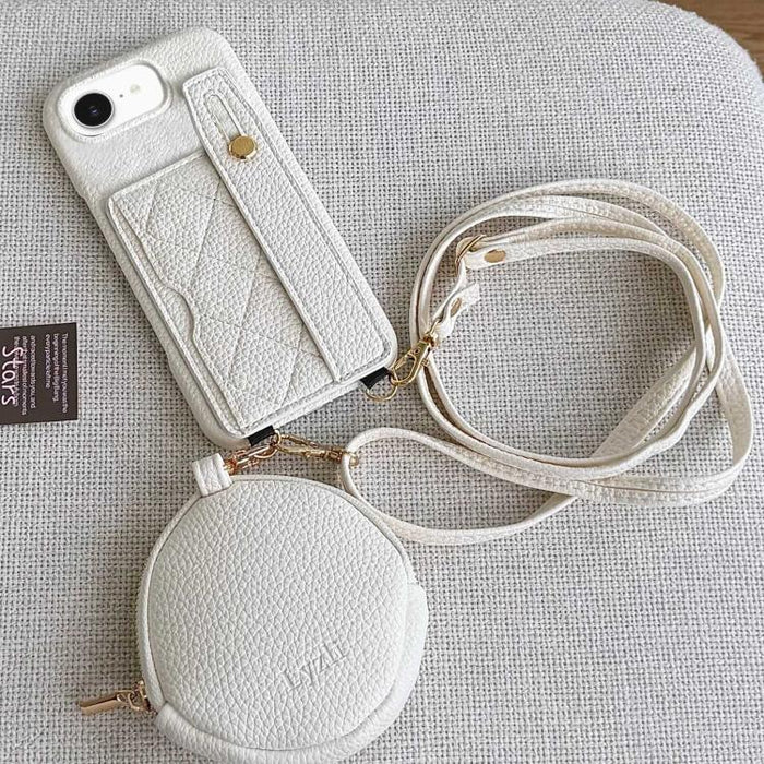 Funda para teléfono de PU con diseño de diamantes, ranura para tarjeta y cartera pequeña., For iPhone 17e / 16e, For iPhone 17 Pro Max, For iPhone 17 Pro, For iPhone 17, For iPhone Air, For iPhone 16 Pro Max, For iPhone 16 Pro, For iPhone 16 Plus      ...