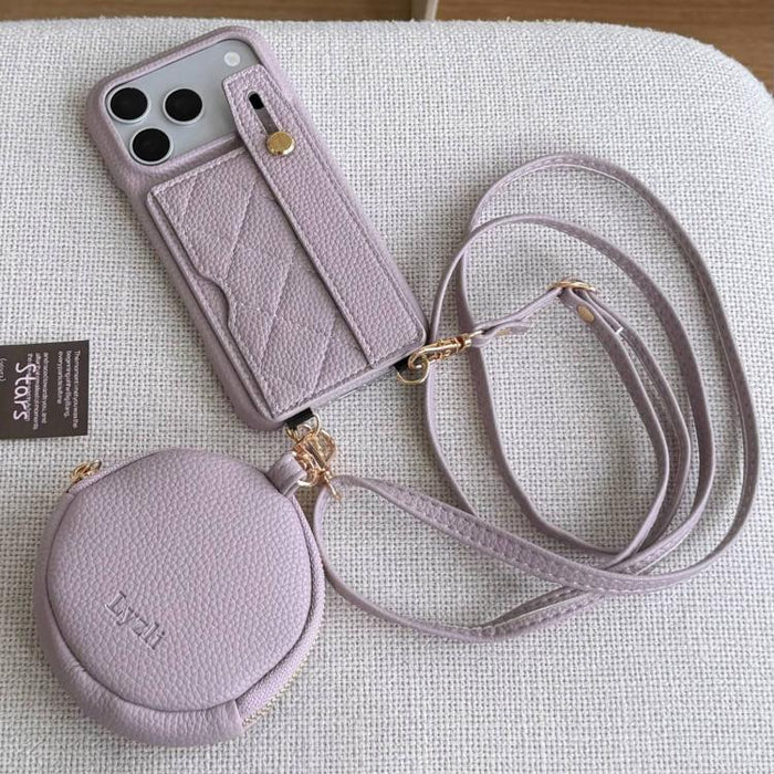 Funda para teléfono de PU con diseño de diamantes, ranura para tarjeta y cartera pequeña., For iPhone 17e / 16e, For iPhone 17 Pro Max, For iPhone 17 Pro, For iPhone 17, For iPhone Air, For iPhone 16 Pro Max, For iPhone 16 Pro, For iPhone 16 Plus      ...