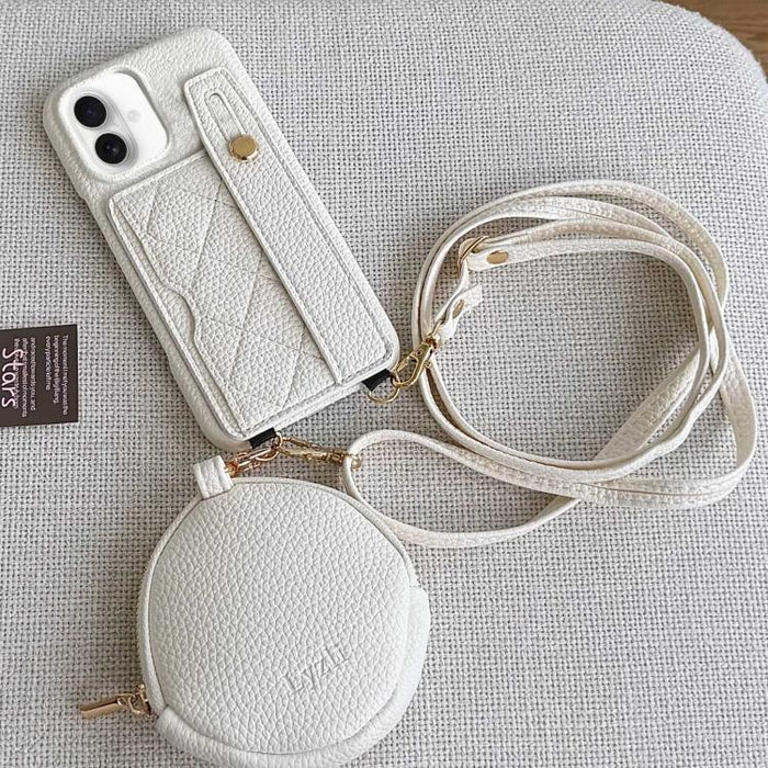 Funda para teléfono de PU con diseño de diamantes, ranura para tarjeta y cartera pequeña., For iPhone 17e / 16e, For iPhone 17 Pro Max, For iPhone 17 Pro, For iPhone 17, For iPhone Air, For iPhone 16 Pro Max, For iPhone 16 Pro, For iPhone 16 Plus      ...