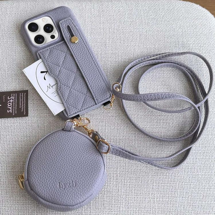 Funda para teléfono de PU con diseño de diamantes, ranura para tarjeta y cartera pequeña., For iPhone 17e / 16e, For iPhone 17 Pro Max, For iPhone 17 Pro, For iPhone 17, For iPhone Air, For iPhone 16 Pro Max, For iPhone 16 Pro, For iPhone 16 Plus      ...