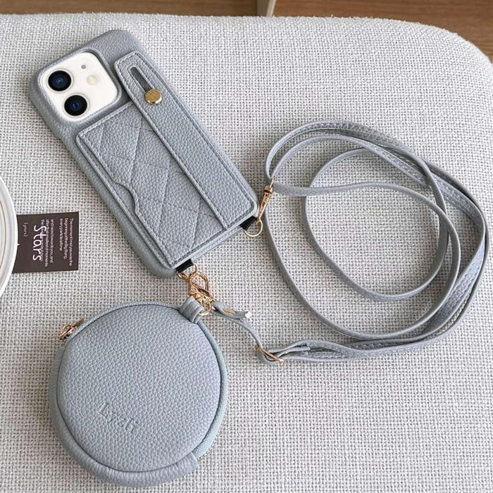 Funda para teléfono de PU con diseño de diamantes, ranura para tarjeta y cartera pequeña., For iPhone 13, For iPhone 13 mini, For iPhone 12, For iPhone 12 Pro Max, For iPhone 12 Pro, For iPhone 12 mini, For iPhone 11 Pro Max, For iPhone 11             ...